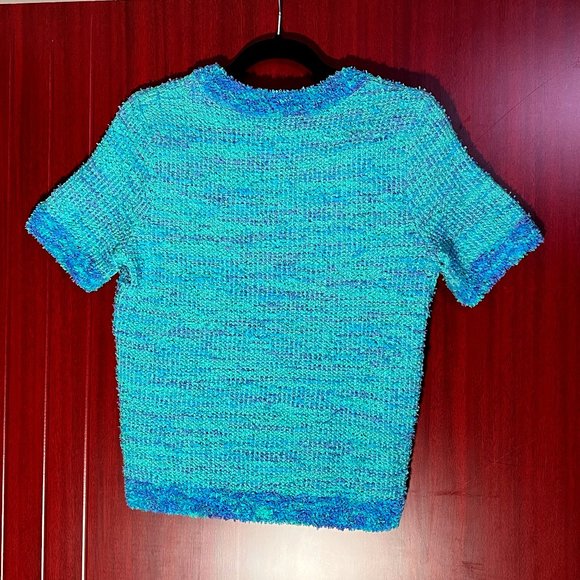 Knit Tweed Tee and Skirt Set - Picture 1 of 11